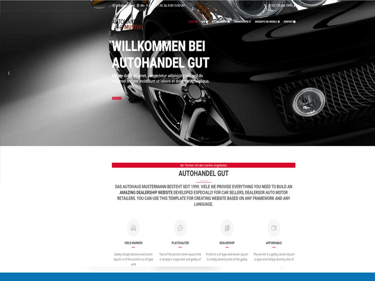 Homepage Autohandel