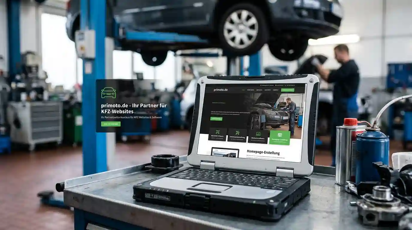 KFZ-Website Vorschau