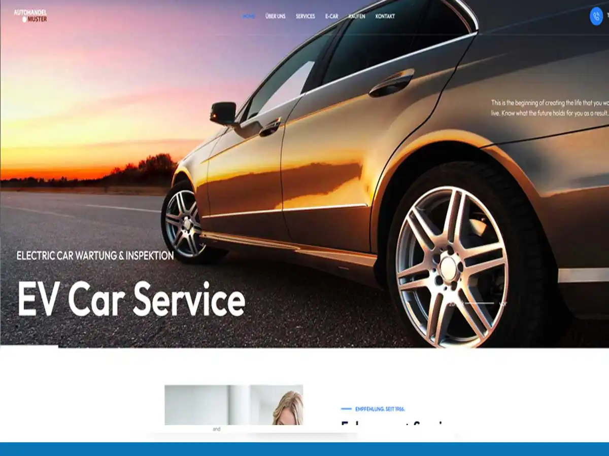 Homepage Demo Autohandel